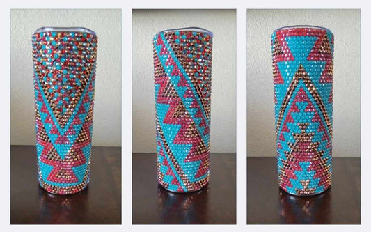 The "Turquoise Sunrise" Tumbler