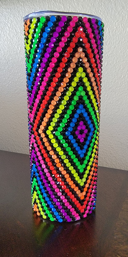 The "Neon Rainbow" Tumbler