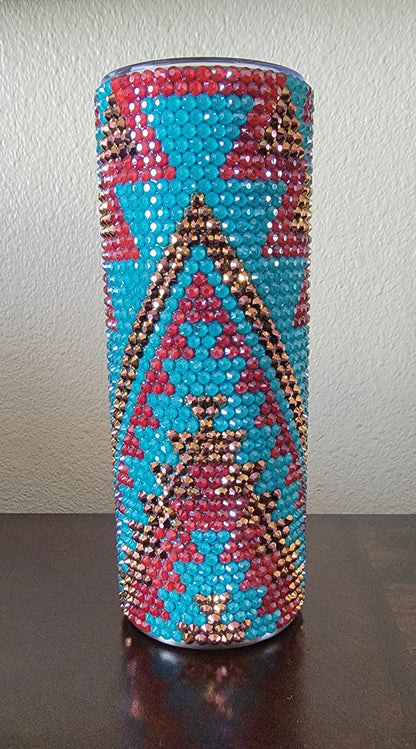 The "Turquoise Sunrise" Tumbler