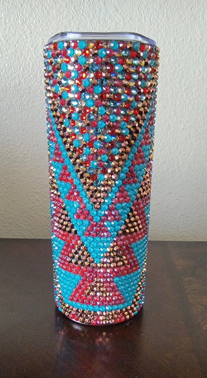 The "Turquoise Sunrise" Tumbler