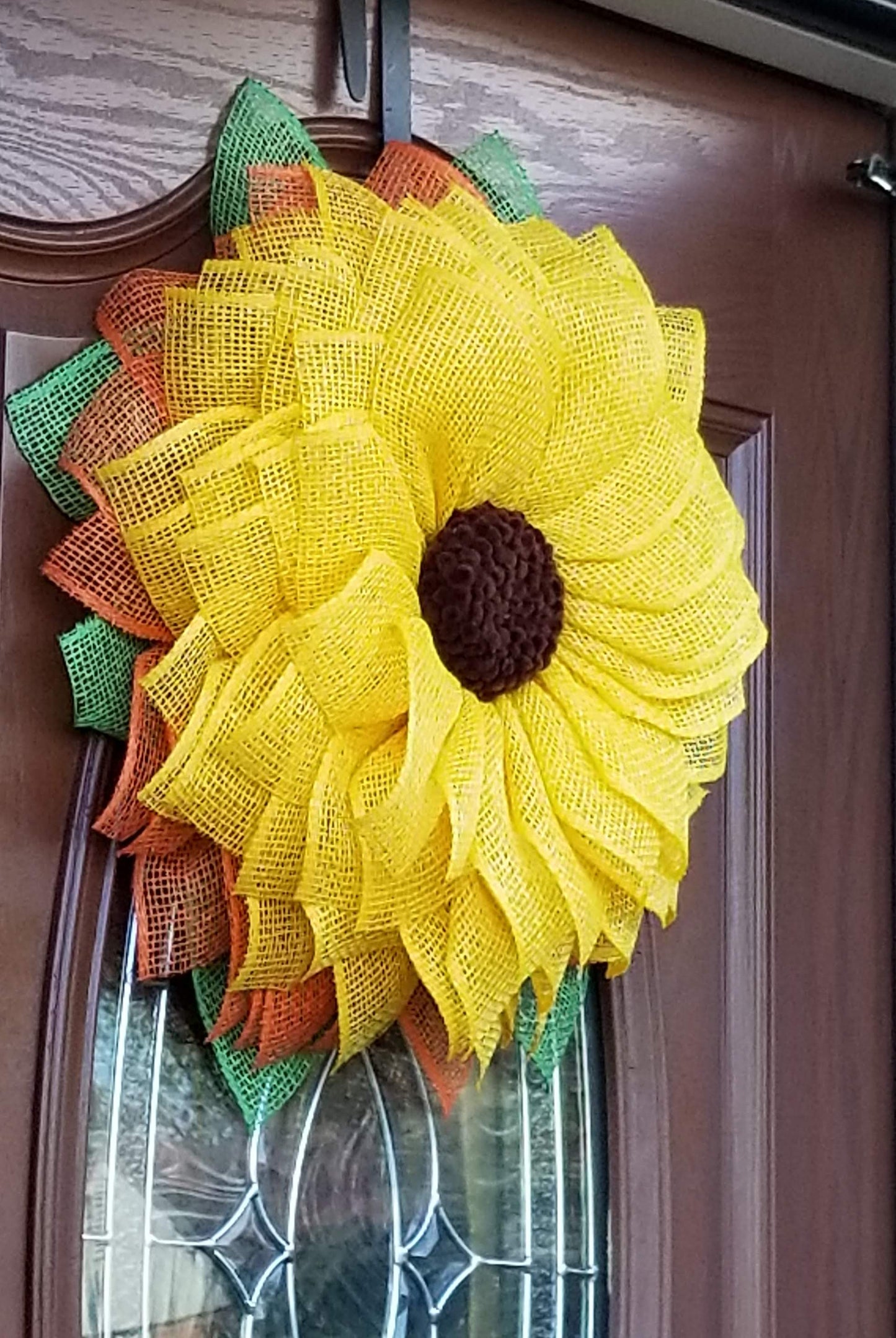 The "Full Bloom" Sunflower Wreath